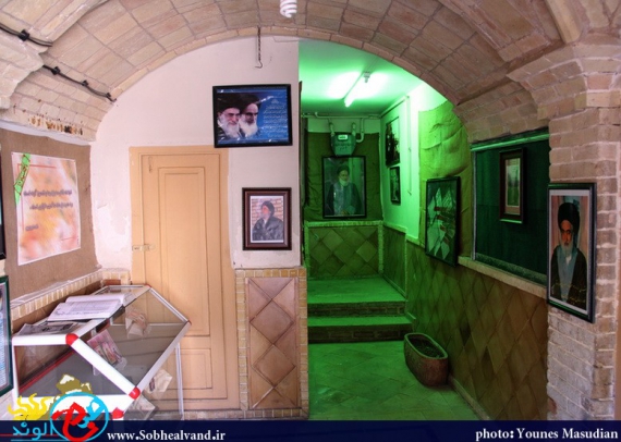 تصاویر بیت شهید مدنی در دارالمجاهدین همدان