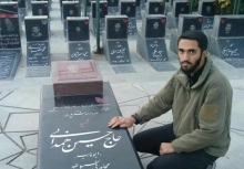 مراسم هفتمین روز شهادت شهید "معز غلامی" در همدان برگزار می‌شود 