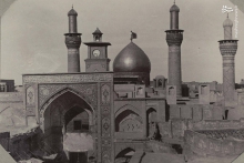 قدیمی‌ترین تصویر از حرم سید الشهداء در کربلا 