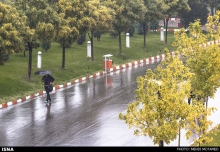 بارش در همدان