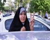 تلاش فائزه هاشمی رفسنجانی برای تاثیرگذاری در انتخابات علی رغم ممنوعیت فعالیت سیاسی