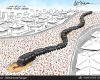 کاریکاتور/عامل کشتار حجاج در منا