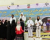 تاریخ سازان محجبه روی سکوها